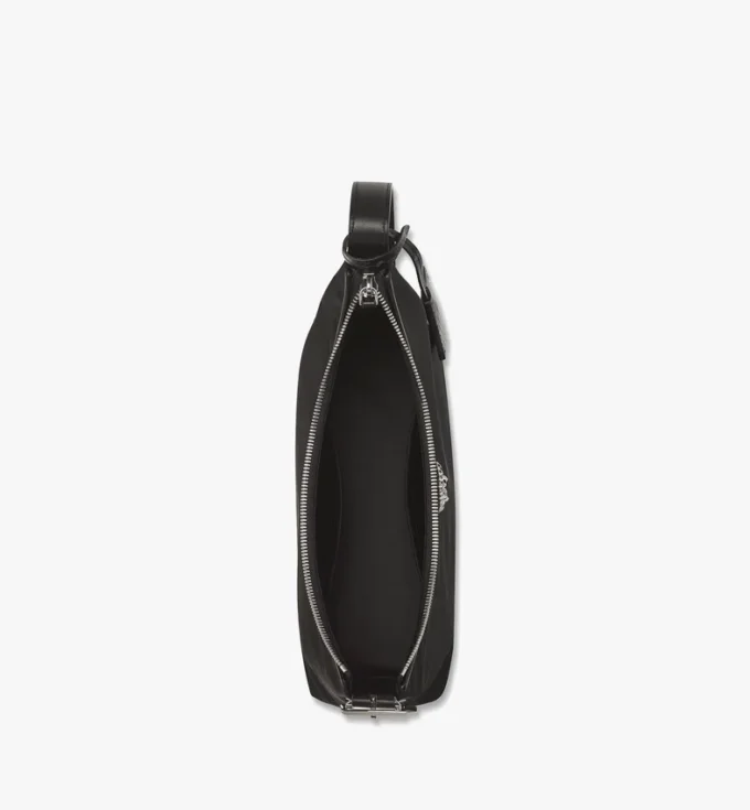 Borsa Hobo Aren in nylon riciclato e pelle con stampa Monogram Borsa Hobo Aren in nylon riciclato e pelle con stampa Monogram