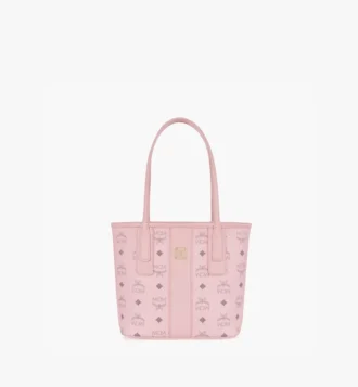 Borsa Liz Shopper reversibile in Visetos