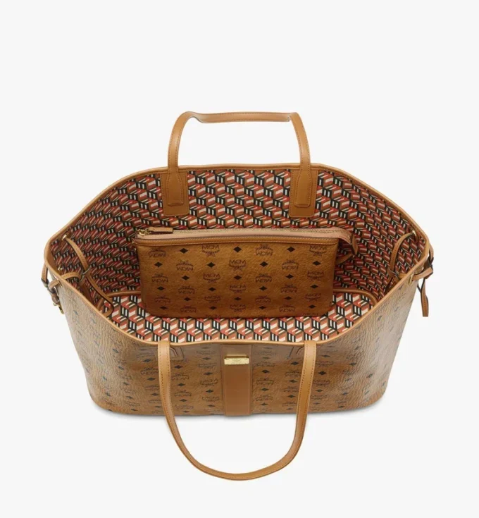 Borsa Liz Shopper reversibile in Visetos Borsa Liz Shopper reversibile in Visetos