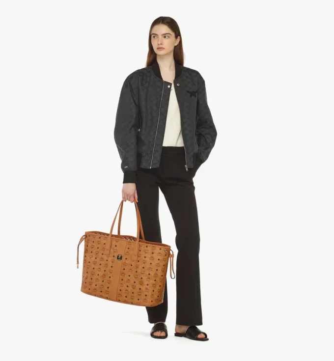 Borsa Liz Shopper reversibile in Visetos Borsa Liz Shopper reversibile in Visetos