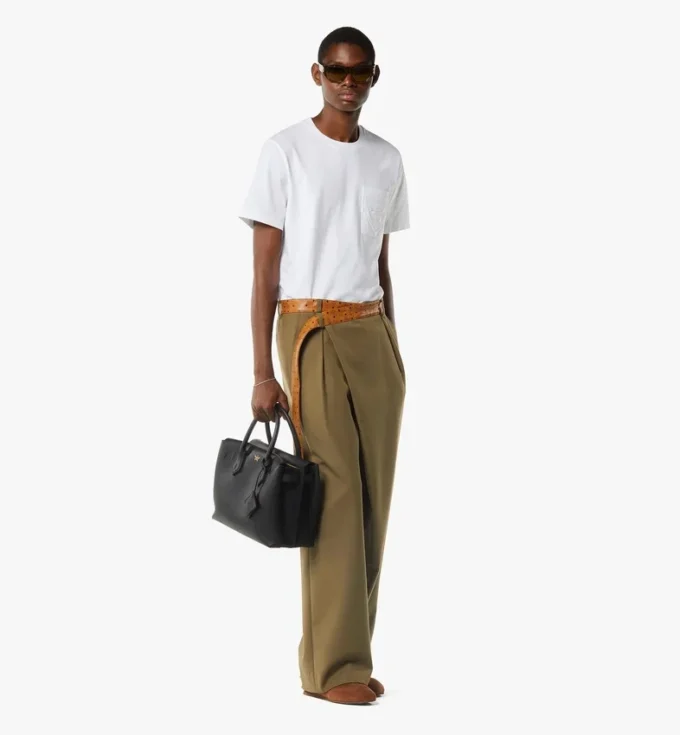 Borsa Milla tote in pelle martellata