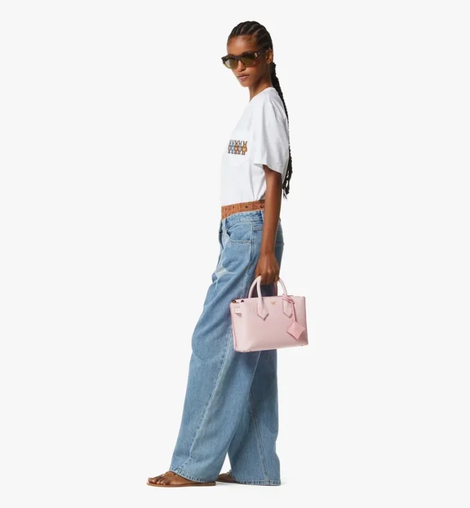 Borsa Milla tote in pelle martellata