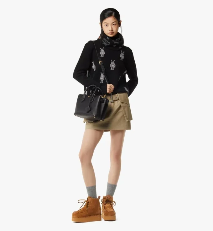 Borsa Milla tote in pelle martellata
