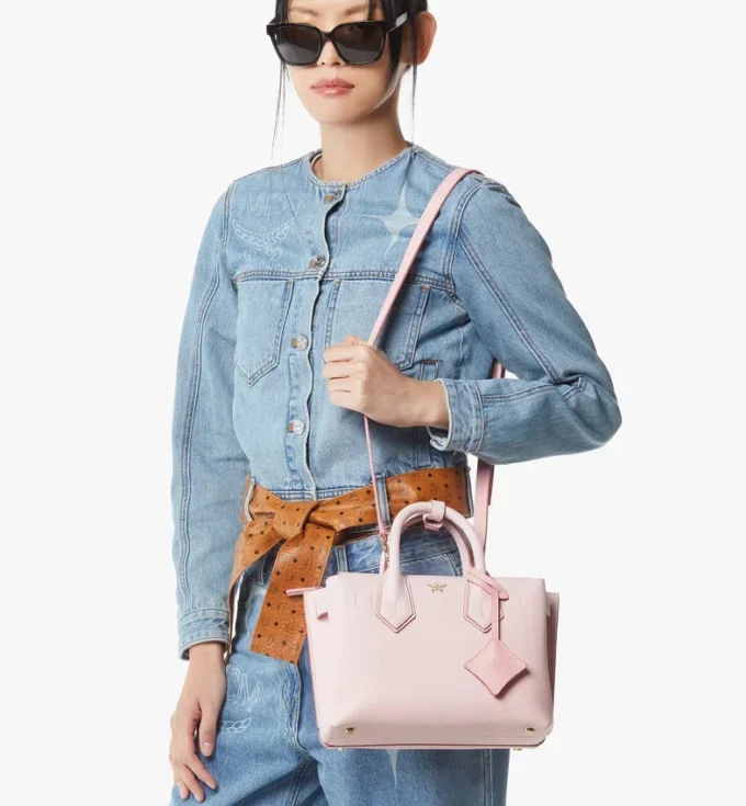 Borsa Milla tote in pelle martellata
