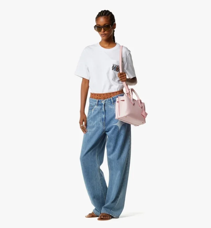 Borsa Milla tote in pelle martellata