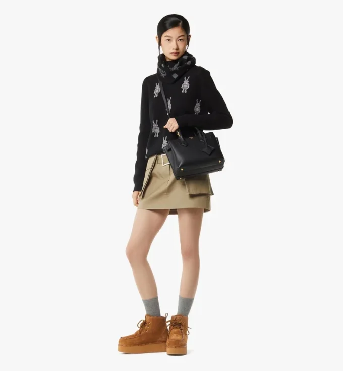 Borsa Milla tote in pelle martellata