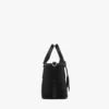 Borsa shopper Aren in nylon riciclato e pelle con stampa monogramma