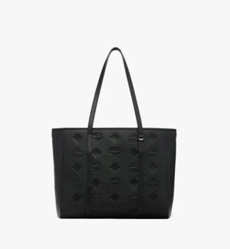 Borsa shopper Toni con chiusura superiore a zip in pelle con motivo Maxi Monogram