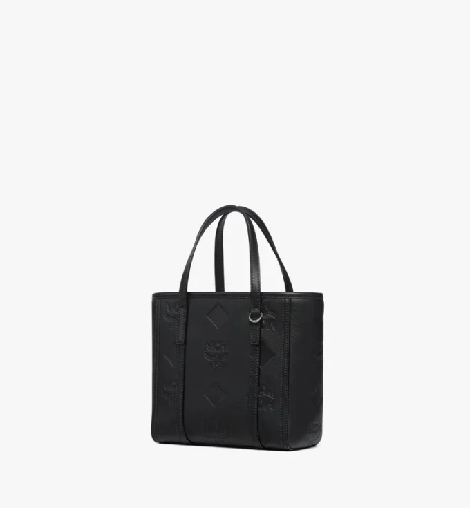 Borsa shopper Toni con chiusura superiore a zip in pelle con motivo Maxi Monogram Borsa shopper Toni con chiusura superiore a zip in pelle con motivo Maxi Monogram
