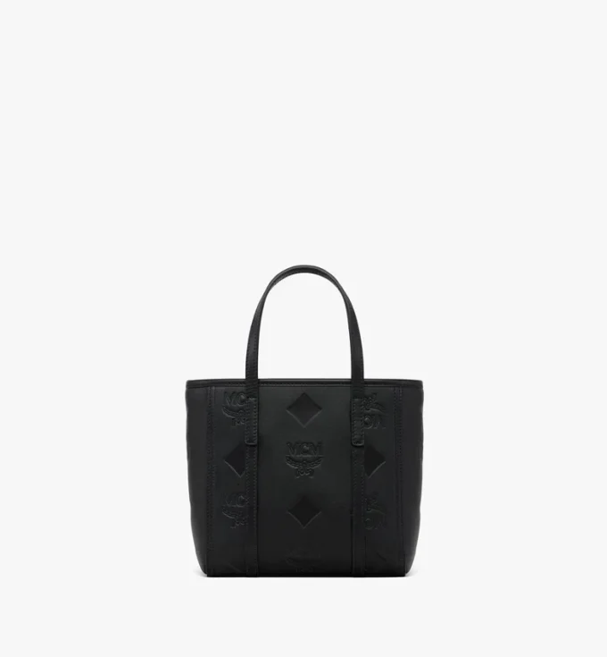 Borsa shopper Toni con chiusura superiore a zip in pelle con motivo Maxi Monogram Borsa shopper Toni con chiusura superiore a zip in pelle con motivo Maxi Monogram