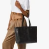 Borsa shopper Toni con chiusura superiore a zip in pelle con motivo Maxi Monogram Borsa shopper Toni con chiusura superiore a zip in pelle con motivo Maxi Monogram