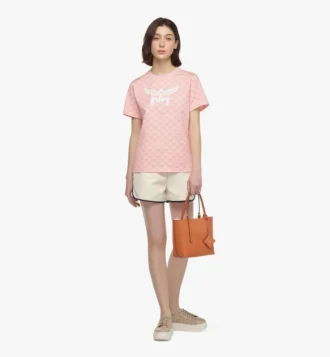 Borsa shopping Himmel in pelle con logo goffrato Borsa shopping Himmel in pelle con logo goffrato