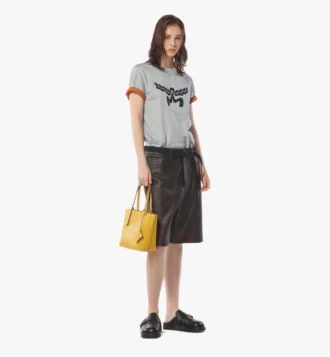 Borsa shopping Himmel in pelle con logo goffrato Borsa shopping Himmel in pelle con logo goffrato