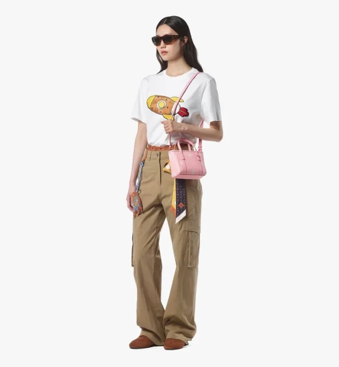 Borsa Toni Shopper con chiusura superiore a zip in pelle Resetos