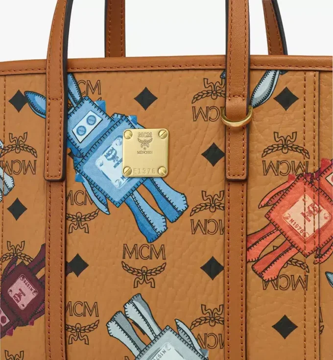 Borsa Toni Shopper con chiusura superiore a zip in Visetos Rabot