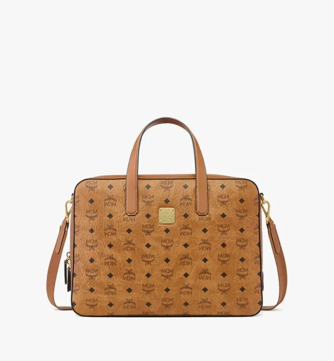 Borsa tote Aren in mix di pelle Visetos