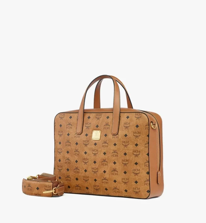 Borsa tote Aren in mix di pelle Visetos