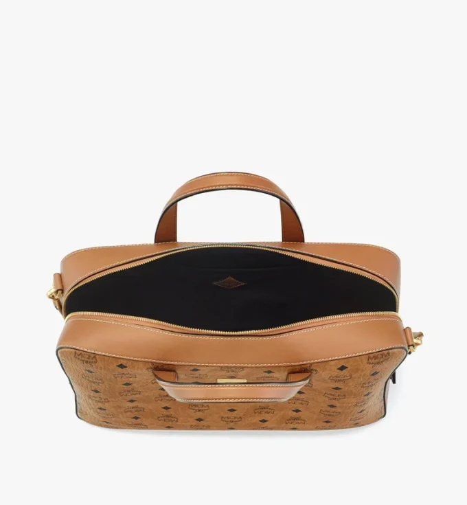 Borsa tote Aren in mix di pelle Visetos