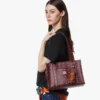 Borsa tote Aren School Bag in Visetos Borsa tote Aren School Bag in Visetos
