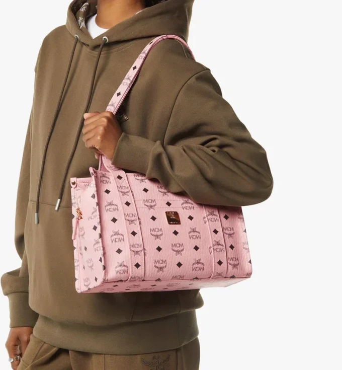 Borsa tote Aren School Bag in Visetos