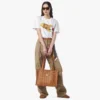 Borsa tote Aren School Bag in Visetos Borsa tote Aren School Bag in Visetos