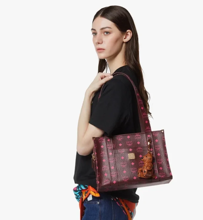 Borsa tote Aren School Bag in Visetos Borsa tote Aren School Bag in Visetos