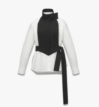 Camicia in cotone ripstop