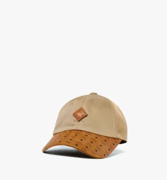 Cappellino classico in Econyl® e pelle Cappellino classico in Econyl® e pelle
