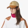 Cappellino classico in Econyl® e pelle
