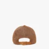 Cappellino Diamond in cotone e pelle con stampa Monogram Cappellino Diamond in cotone e pelle con stampa Monogram