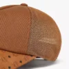 Cappellino Diamond in cotone e pelle con stampa Monogram Cappellino Diamond in cotone e pelle con stampa Monogram
