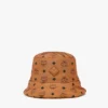 Cappello a secchiello imbottito in Econyl® con stampa Monogram