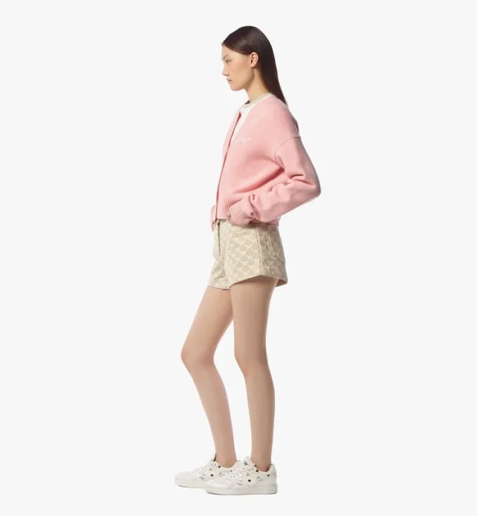 Cardigan corto Laurel in lana e cashmere riciclato Cardigan corto Laurel in lana e cashmere riciclato