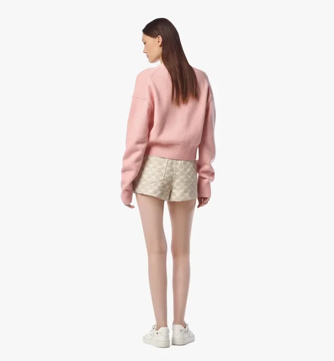 Cardigan corto Laurel in lana e cashmere riciclato Cardigan corto Laurel in lana e cashmere riciclato