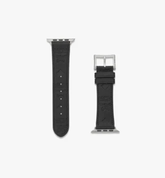 Cinturino per Apple Watch da 42-49 mm in pelle Monogram goffrata