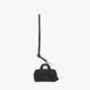 Ciondolo 2D Ella Boston in pelle con stampa monogramma