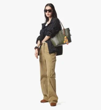 Ciondolo a forma di pochette a razzo Aren in Visetos