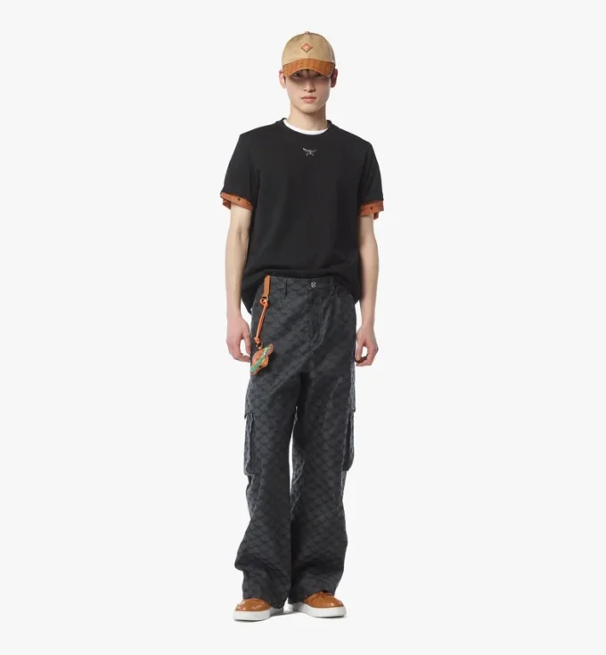 Ciondolo Aren Planet in nylon riciclato Monogram