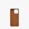 Custodia per iPhone 16 Pro Max MCM X Casetify in pelle vegana biodegradabile con placca in ottone