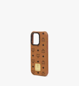 Custodia per iPhone 16 Pro MCM X Casetify in ottone Bioveg
