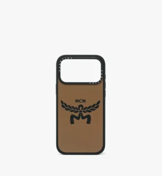 Custodia per iPhone 17 Pro Max MCM X Casetify Logo Impact