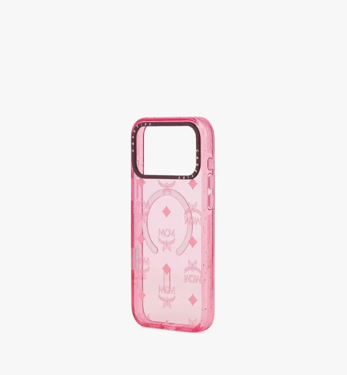 Custodia per iPhone 17 Pro Max MCM X Casetify Monogram Impact Custodia per iPhone 17 Pro Max MCM X Casetify Monogram Impact