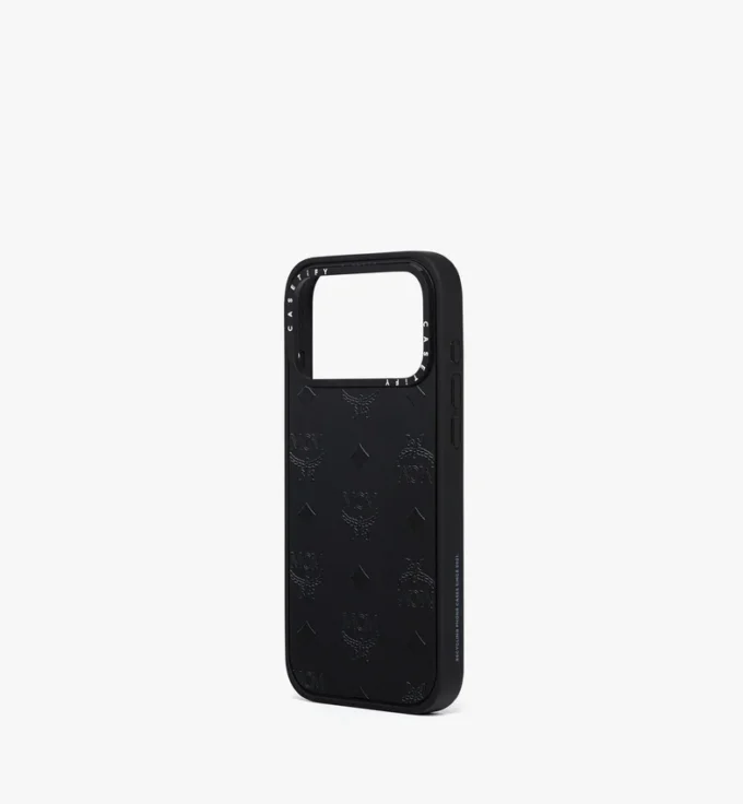 Custodia per iPhone 17 Pro Max MCM X Casetify Monogram Impact Custodia per iPhone 17 Pro Max MCM X Casetify Monogram Impact
