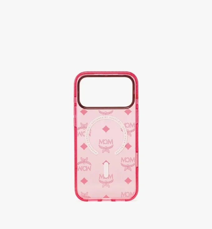Custodia per iPhone 17 Pro Max MCM X Casetify Monogram Impact Custodia per iPhone 17 Pro Max MCM X Casetify Monogram Impact