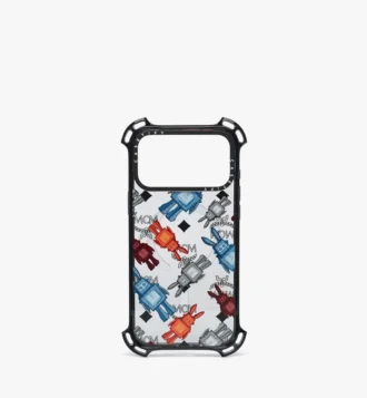 Custodia per iPhone 17 Pro Max MCM X Casetify Rabot Monogram Bounce