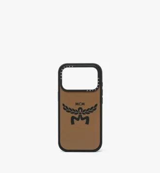 Custodia per iPhone 17 Pro MCM X Casetify Logo Impact