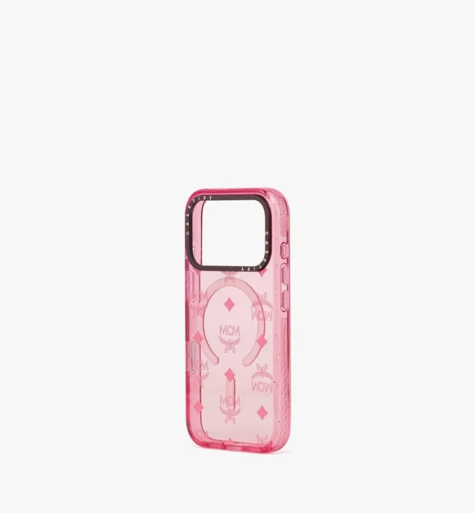Custodia per iPhone 17 Pro MCM X Casetify Monogram Impact Custodia per iPhone 17 Pro MCM X Casetify Monogram Impact