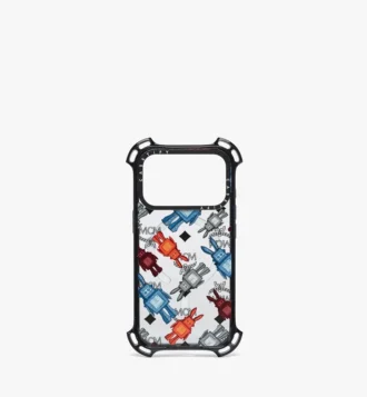 Custodia per iPhone 17 Pro MCM X Casetify Rabot Monogram Bounce