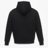 Felpa con cappuccio in ponte con patch con logo Essential
