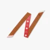 Foulard piccolo reversibile con stampa Monogram in seta biologica